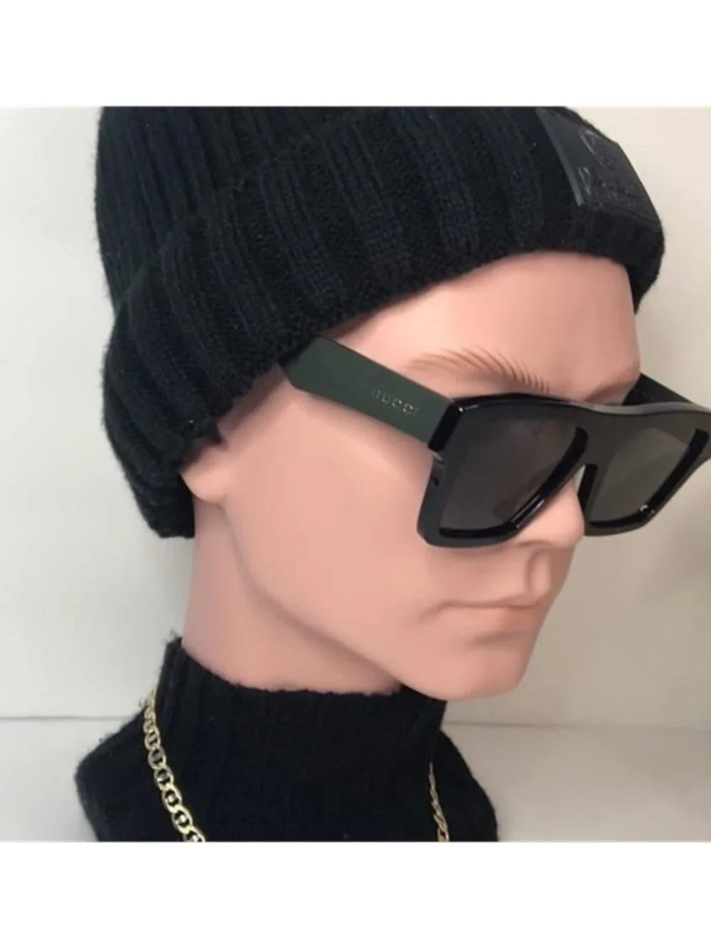 Authentic New Gucci GG0962S 009 Flattop Sunglasses